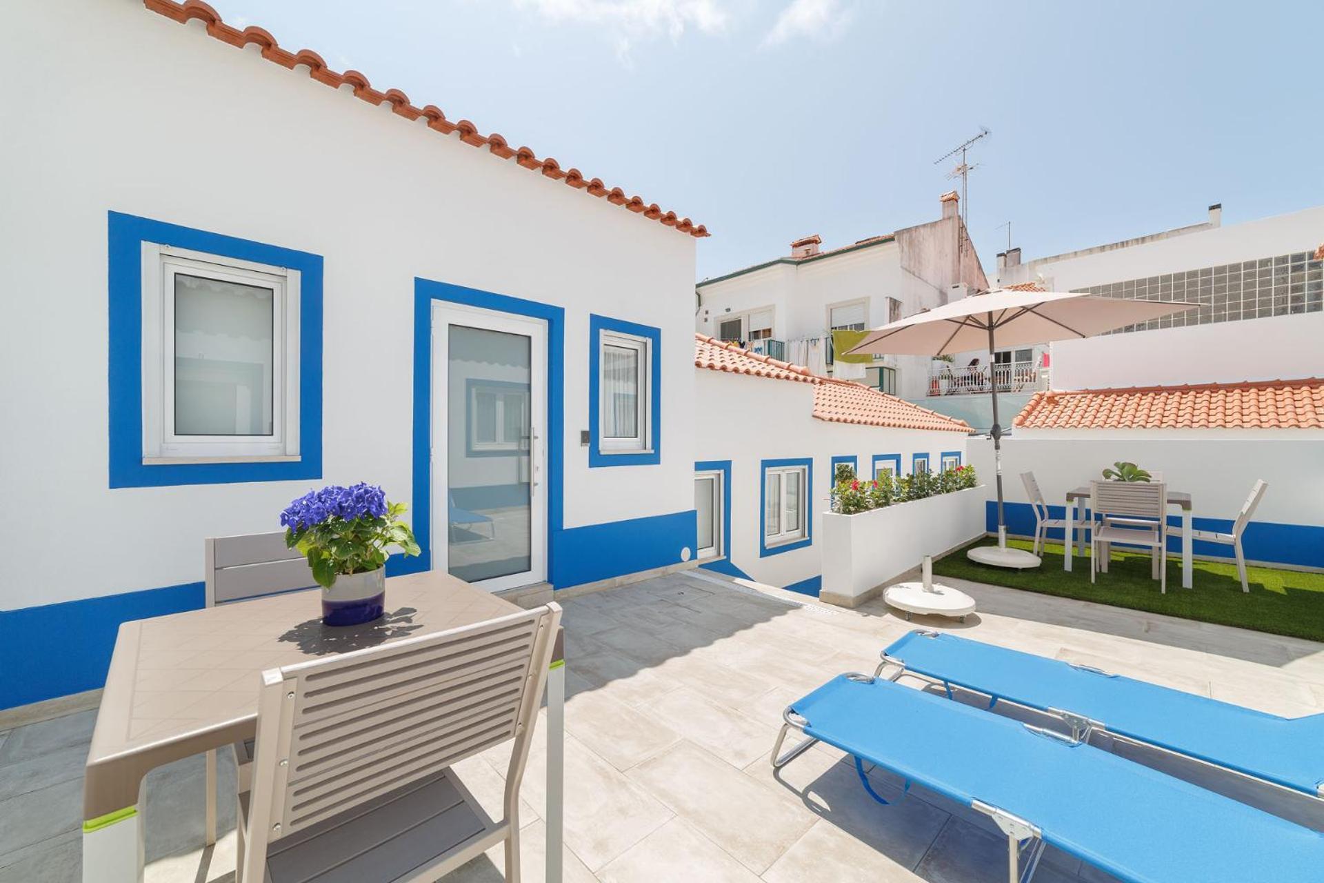 Apartamento Patio C'Un Casinhas Nazaré Exterior foto