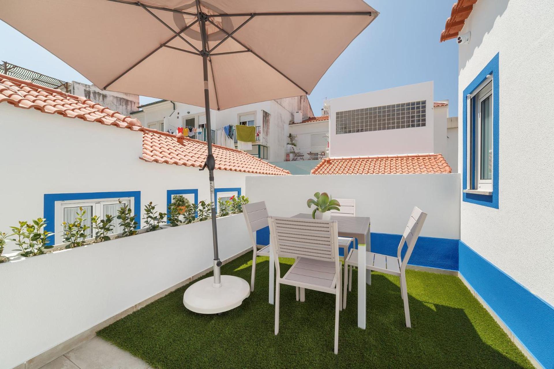 Apartamento Patio C'Un Casinhas Nazaré Exterior foto